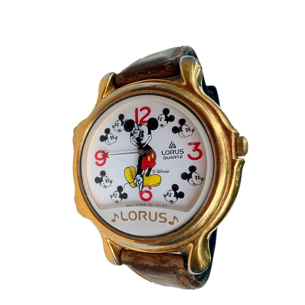 Lorus Walt Disney Musical Mickey Mouse Quartz Watch